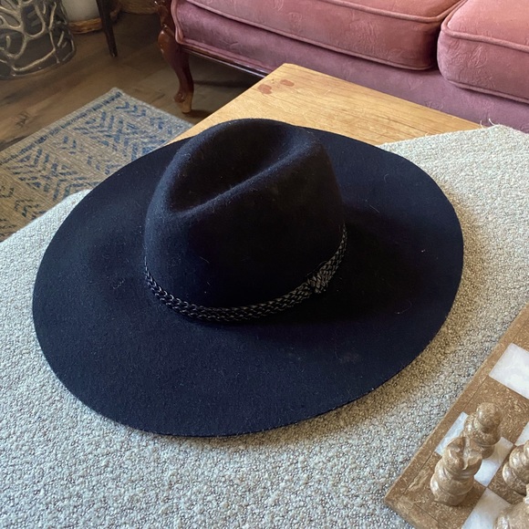 Black Boho Hat - Picture 1 of 4